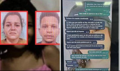 Casal usou faca para retirar beb