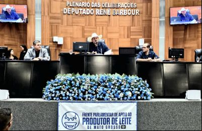 Frente parlamentar discute projetos que beneficiam o pequeno produtor de leite em MT