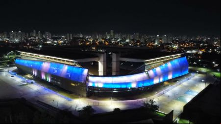 Arena Pantanal ganha ilumina