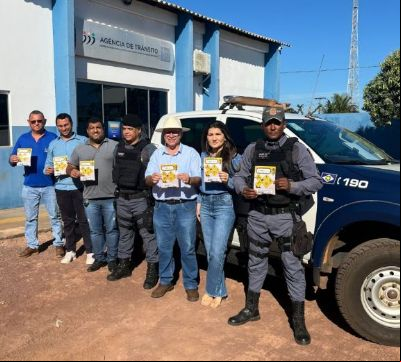 Porto Alegre do Norte realiza campanha do Maio Amarelo com uni
