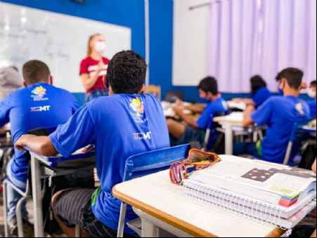 Estudantes do Ensino M