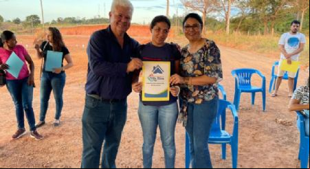 Governo de Vila Rica incentivando e apoiando a constru