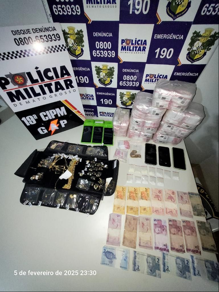 PM prende dono de distribuidora de bebidas em Quer