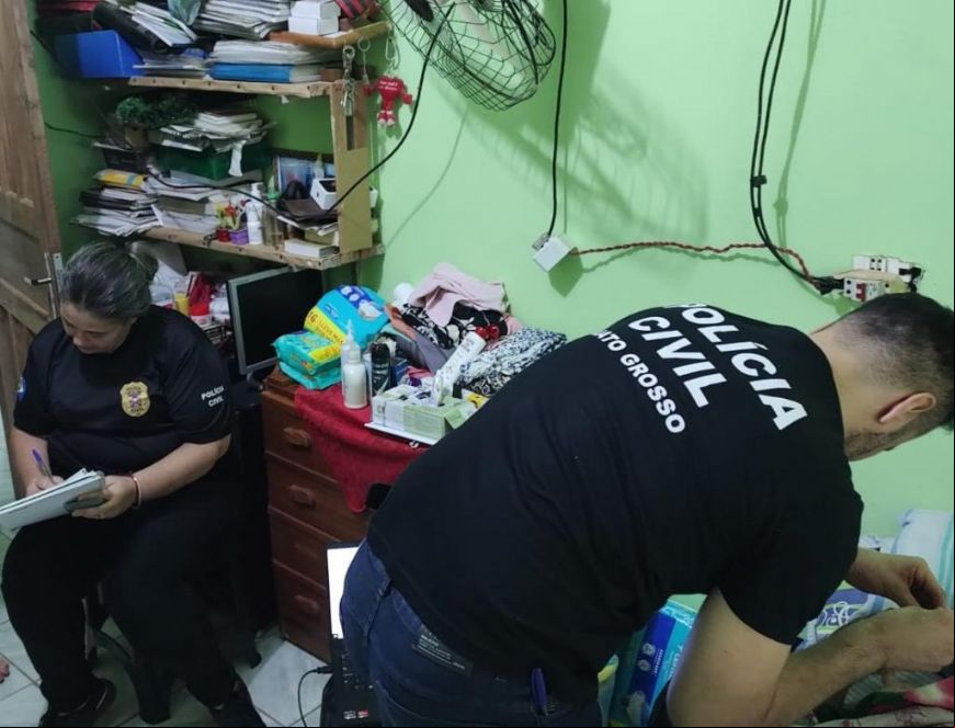 Policia cumpre medidas cautelares contra filho acusado de amea