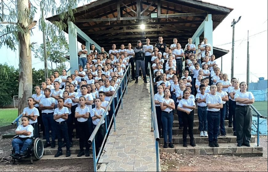 Formatura da Guarda Mirim 
